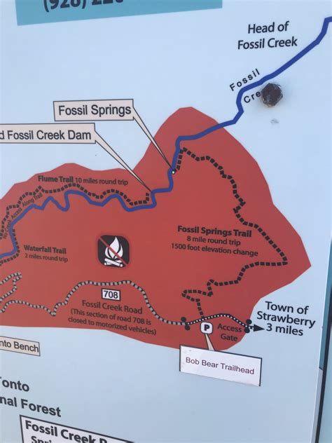 fossil springs arizona directions|fossil springs strawberry az.